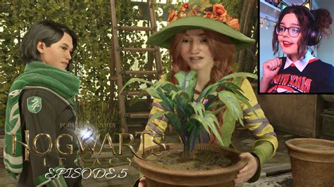 Hogwarts Legacy Ep5 Herbology And Potions Class YouTube