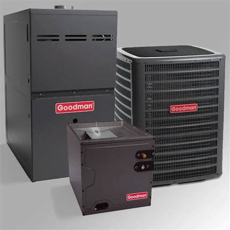 Goodman 2 Ton 14 Seer 80 Afue 60 000 Btu Gas Furnace And Air