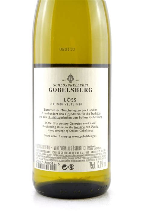 Gr Ner Veltliner L Ss Vol Schloss Gobelsburg Kamptal