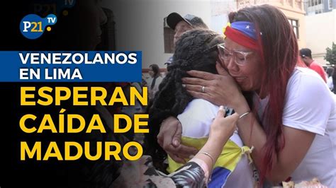 Cientos de venezolanos protestan contra asunción de Nicolás Maduro en