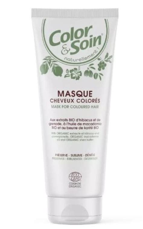 Maska regenerująca do włosów farbowanych 200ml Color&Soin - Skład ...