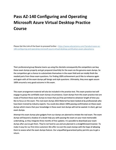 Ppt Az Configuring And Operating Microsoft Azure Virtual Desktop