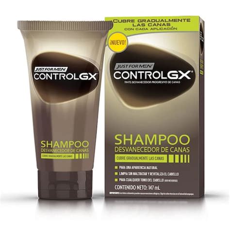 Control Gx Just For Men Tinte En Shampoo