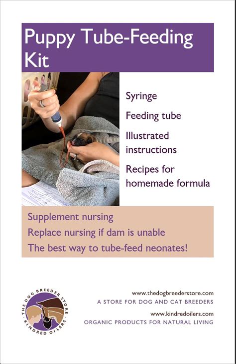 Tube Feeding Kit For Puppies