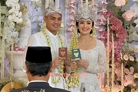 Febby Rastanty Resmi Menikah Dengan Drajat Djumantara Serasi Pakai Busana Pengantin Adat Sunda