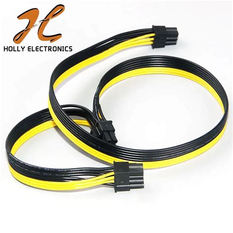 Pci E Cable Pcie Power Cable Pcie 6 Pin To 8 Pin 62pin To 8pin 62pin Pcie Ribbon Cable Buy 6