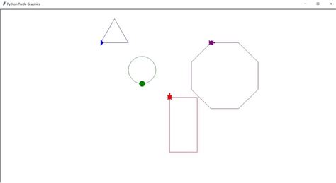 How To Draw Different Shapes With A Turtle In Python