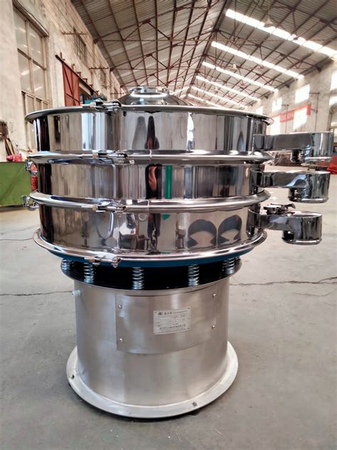 Ss 304 Sifter Shaker Separator Grain Sieve Machine Powder Rotary