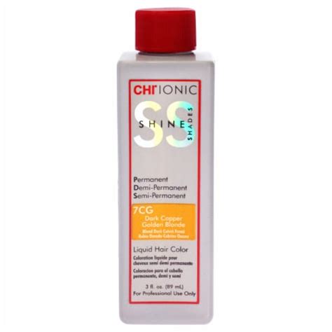 Chi Ionic Shine Shades Liquid Hair Color Cg Dark Copper Golden Blonde