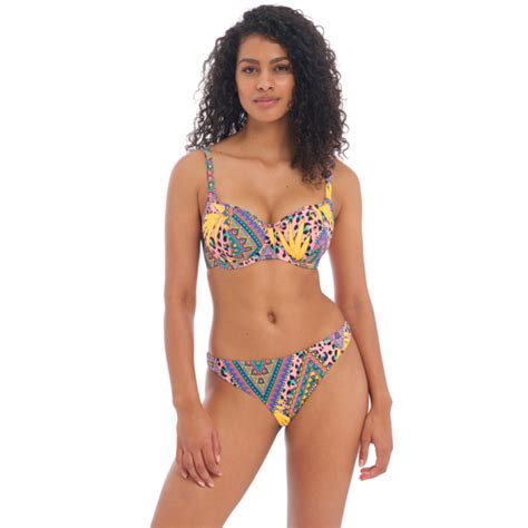 Freya Swim Cala Fiesta Brazilian Bikini Hose Multi Annadiva