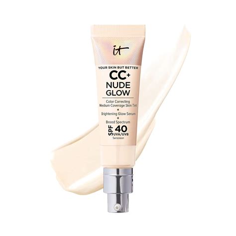 Good Products IT Cosmetics CC Nude Glow Lightweight Foundation Glow Serum