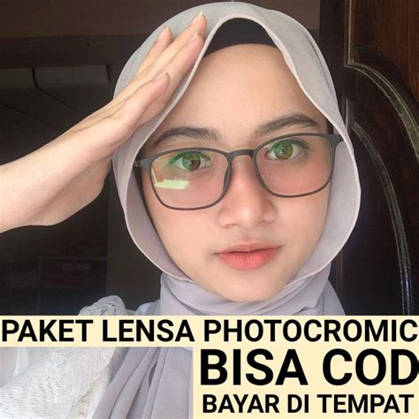 Jual KACAMATA LENSA PHOTOCROMIC 21351 KACAMATA WANITA Murah PRIA