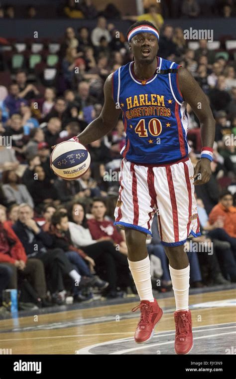 Calgary Ab Canada 3rd Mar 2016 The Famous Harlem Globetrotters