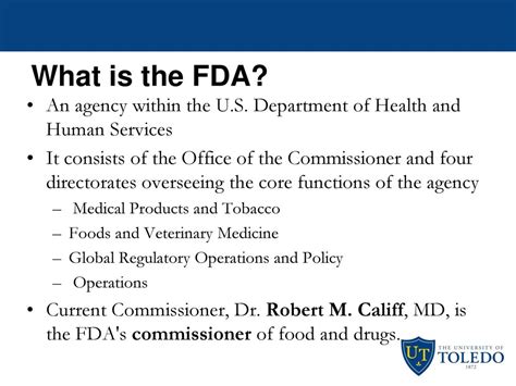 What Is The Role Of The Food And Drug Administration Recovery Ranger