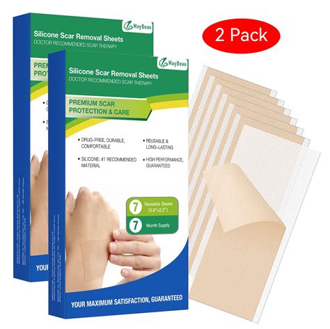 Pack Maybeau Silicone Scar Removal Sheets X Sheets