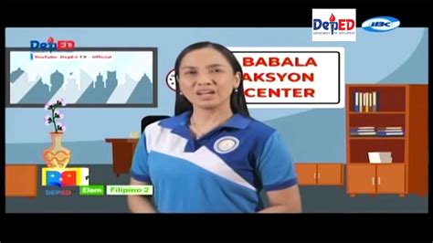 Deped Tv Filipino Central Luzon Pagsasabi Ng Mensaheng Nais