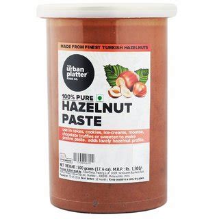 Buy Urban Platter Pure Turkish Hazelnut Paste G Online From