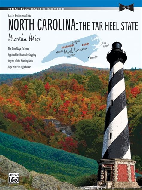 North Carolina: The Tar Heel State: Piano Sheet: Martha Mier | Sheet Music