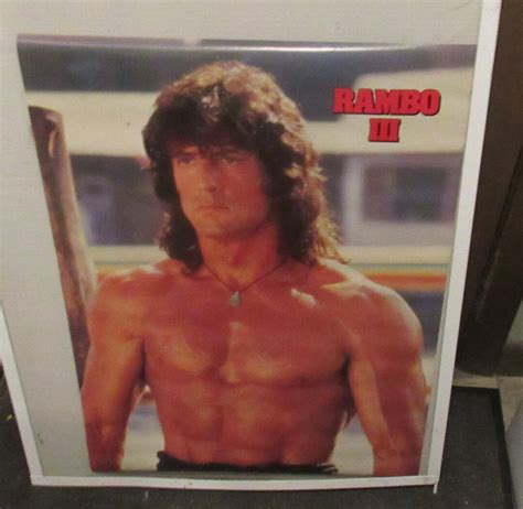 RAMBO FIRST BLOOD Poster 3 New Sealed No Frame Collectible - Etsy