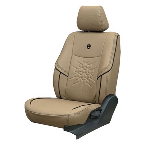 Venti 2 Perforated Art Leather Car Seat Cover For Kia Carens Car