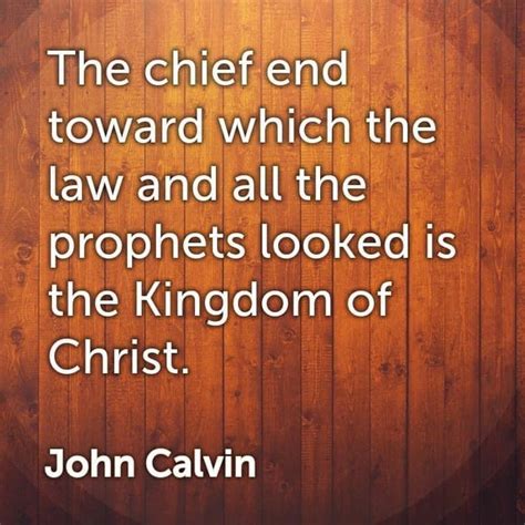 The Chief End Toward Which The Law And All The Prophets Looked Is The