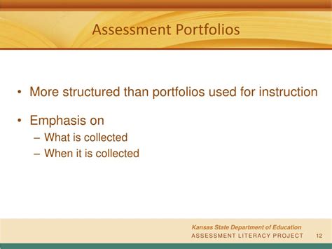 Ppt Assessment Literacy Project Powerpoint Presentation Free