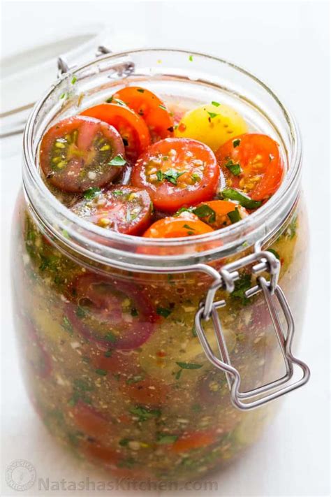 Marinated Cherry Tomatoes Recipe Natashaskitchen