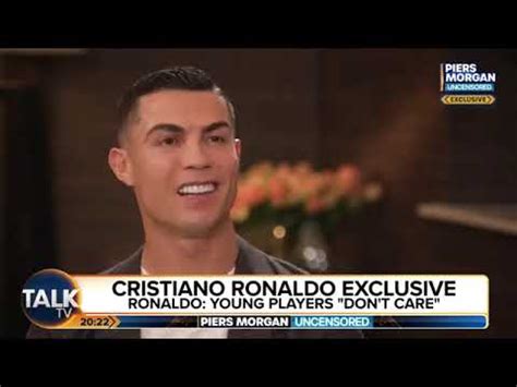 Entrevista Completa Cristiano Ronaldo Parte Youtube