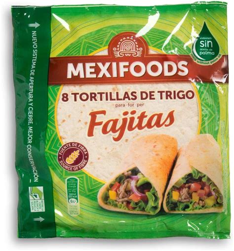 Mexifoods Tortillas De Trigo Fajitas Tortillas G Amazon It