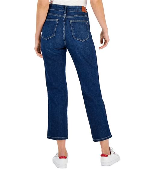 Tommy Hilfiger Womens Tribeca Straight Leg Jeans Macys