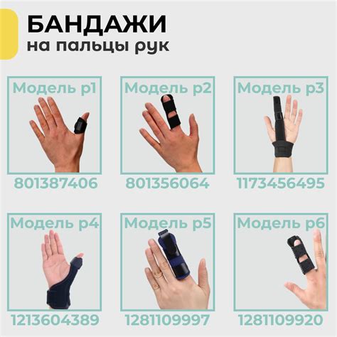 Ортез на палец рук, указательный, средний и безымянный палец руки, 1 шт ...