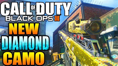 THE NEW DIAMOND CAMO Call Of Duty Black Ops 3 Diamond Camo On All