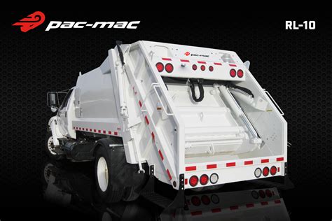 Pac-Mac RL Series Rear Loader Garbage Truck | Mid-Atlantic Waste