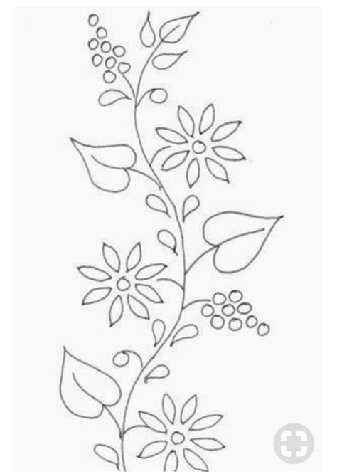 Resultado De Imagen Para Riscos Para Bordar Flores Embroidery Flowers