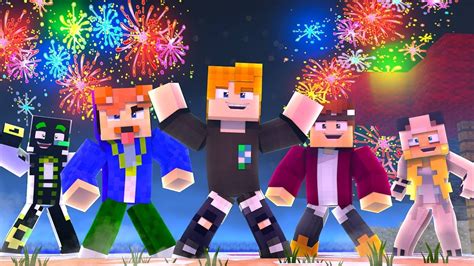 Synte Feiert Silvester Mit Seinen Freunden In Minecraft Youtube