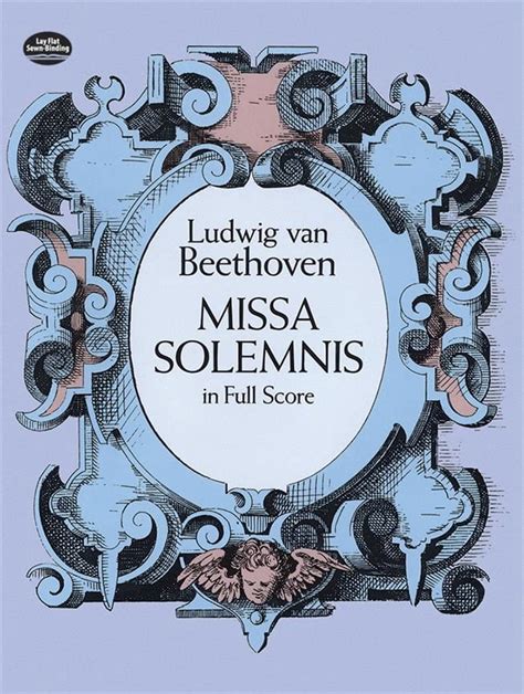 Missa Solemnis Full Score Beethoven Partition Grand Format