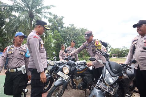 Pemeriksaan Kendaraan Dan Senjata Api Untuk Hindari Penyalahgunaan