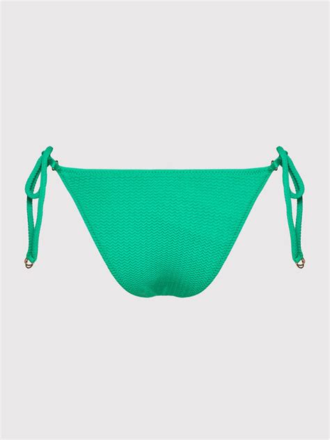 Seafolly Dół od bikini Sea Dive 40651 861 Zielony Modivo pl