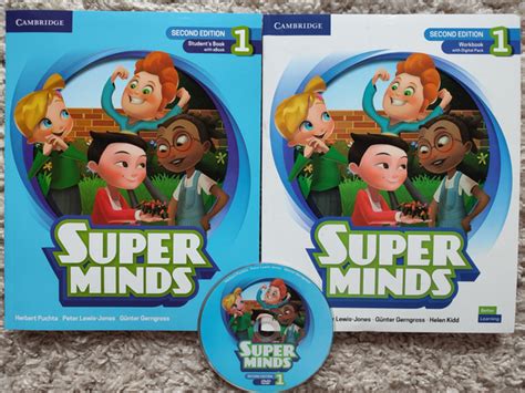 Super Minds 1 (second edition): Учебник + Рабочая Тетрадь + CD/DVD ...