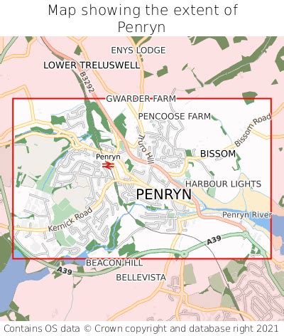 Where is Penryn? Penryn on a map