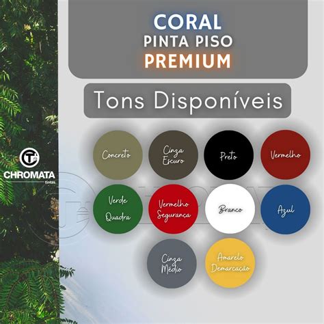 Coral Pinta Piso 18L Chromata Tintas