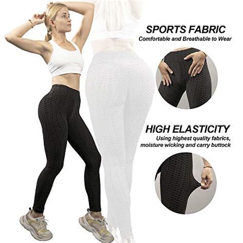 Varuwy Women S High Waist Yoga Pants Tik Tok Butt Lifting Anti