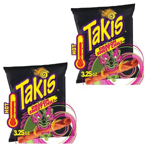 Takis Dragon Sweet Chili 3 26 Oz Snack Size Bag Spicy Sweet Chili