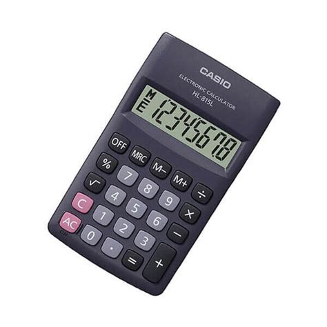 Calculadora B Sica Casio Hl L D Gitos De Bolsillo Gmarket Cl