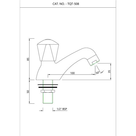 Essco Tropical Super Delux Pillar Cock With Aerator