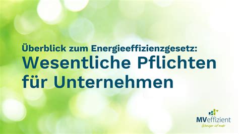 Energieeffizienzgesetz EnEfG