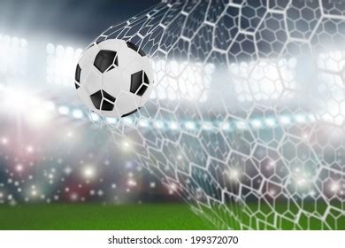 Soccer Ball Goal Net Stock Photo 199372070 | Shutterstock