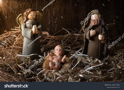 Nativity Scene Traditional Christmas Scene Stock Photo 2064673862 | Shutterstock