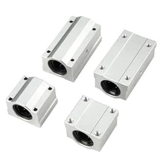 Aqxyhjk 4 Pcs SCS 6 8 10 12 13 16 20 25 30 UU LUU Linear Motion Ball