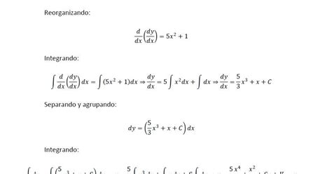 Colecci N De Ejercicios De Matem Ticas Cem Ecuaci N Diferencial